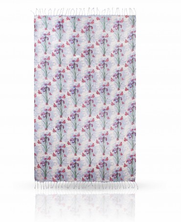 Палантин Женский S-BUTTER.FLOWER/BLUE